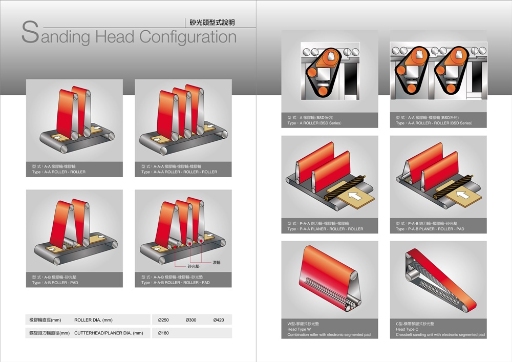 WIDE BELT SANDER / เครื่องขัดไม้